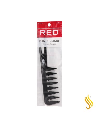 Red Kiss 2 In 1 Comb Peine